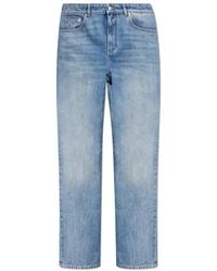McQueen - Jeans ,Blauw ,Denim Straight-Leg Jeans - Lyst