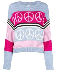 Moschino - Round-Neck Knitwear - Lyst