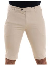 Roy Rogers - Bermuda shorts in colore solido chiaro - Lyst