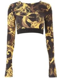 Versace Jeans Couture - Long Sleeve Tops - Lyst
