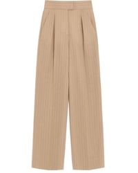 Valentino - Wide Trousers - Lyst