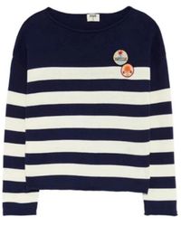 Five Jeans - Marinière Sweater - Lyst