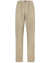Billionaire - Broeken ,Wol Wool Drawstring Broeken - Lyst