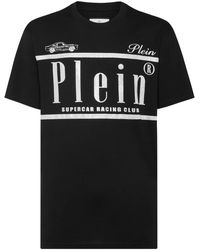 Philipp Plein - T-Shirt Round Neck Racing - Lyst