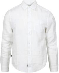 Blauer - Blaues hemd klassischer stil - Lyst