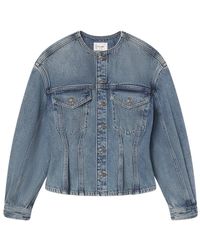 FRAME - Jassen ,Blauw ,Denim Denim Jassen - Lyst