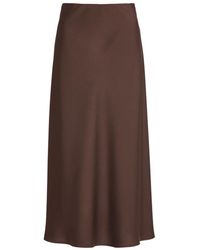 Swing - Rokken ,Bruin ,Midi Rok - Lyst
