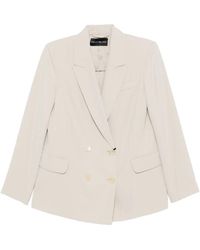 Pennyblack - Jassen ,Wit ,Leer Blazers - Lyst