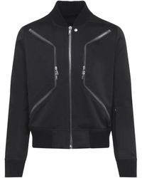 Rick Owens - Jassen ,Zwart ,Katoen Heizer Flight Jacket - Lyst