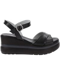 Nero Giardini - Leder Damen Sandalen Elegant Und Bequem - Lyst