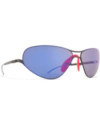 Mykita - Sonnenbrille aus edelstahl mit uv-schutz - Lyst
