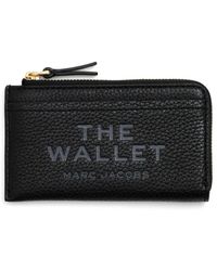 Marc Jacobs - Leather Top Zip Multi Wallet - Lyst