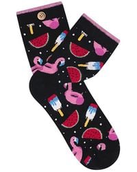 Cabaïa - Geknöpfte sommer socken weich bequem - Lyst