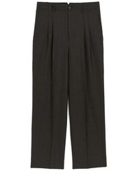 Ami Paris - Straight Trousers - Lyst