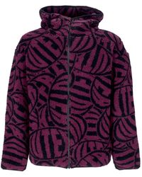 Iuter - Hoodies & Sweatvesten ,Zwart ,Polyester Sherpa Zip Hoodie Zwart - Lyst