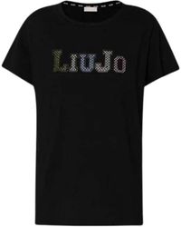 Liu Jo - Klassisches t-shirt - Lyst