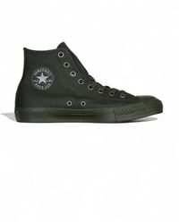 Converse - Leren Hi-Top Sneakers - Lyst