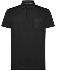 Rrd - Tops ,Zwart ,Katoen Zwarte Polo Revo Shirt - Lyst