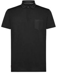 Rrd - Tops ,Zwart ,Katoen Zwarte Polo Revo Shirt - Lyst