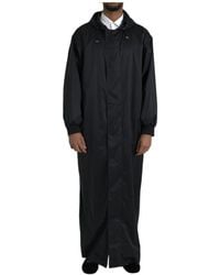 Dolce & Gabbana - Hooded Long Raincoat - Lyst