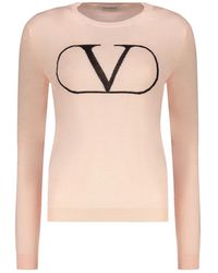 Valentino Garavani - Round-Neck Knitwear - Lyst
