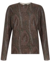 Etro - Round-Neck Knitwear - Lyst