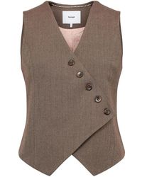 Numph - Jassen ,Bruin ,Gilets - Lyst