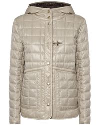 Fay - Hooded Quilted Jacket - Lyst