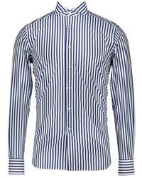 Xacus - Overhemden ,Blauw ,Active Lange Mouw Overhemden Act 520Ml/21606 - Lyst