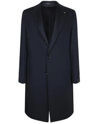 Tagliatore - Lange Jas Met Twee Knopen - Lyst