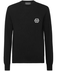 Philipp Plein - Pullover Rundhals Hexagon - Lyst