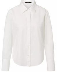 Windsor. - Overhemden ,Wit ,Stijlvolle Blouse - Lyst