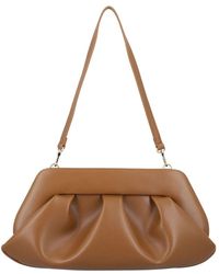 THEMOIRÈ - Karamell vegane leder clutch handtasche - Lyst