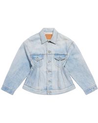 Balenciaga - Denim Jacket - Lyst