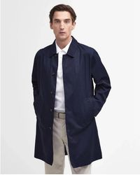 Barbour - Jassen ,Blauw ,Stijlvol Waterdicht Mac-Stijl Jas - Lyst