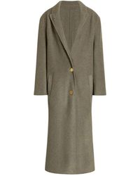 Alberta Ferretti - Single-Breasted Coats - Lyst