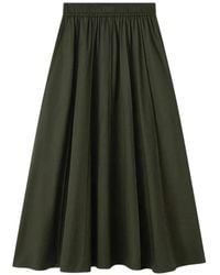 JOSEPH - Manar A-Lijn Midi Rok - Lyst