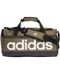 adidas - Sportliche duffel-tasche in schwarz/weiß - Lyst