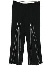 Comme des Garçons - Broeken ,Zwart ,Broek Met Ritssluiting - Lyst