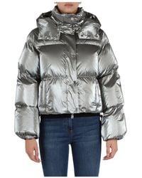 Elisabetta Franchi - Winter Jackets - Lyst
