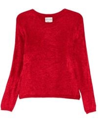 Semicouture - Truien & Vesten ,Rood ,Round-Neck Truien - Lyst