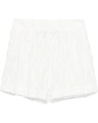 FEDERICA TOSI - Weiße shorts für frauen - Lyst