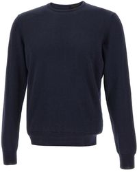 Gran Sasso - Extra Merino Wool Crew Neck Sweater - Lyst