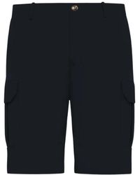 Rrd - Korte Broeken ,Zwart ,Polyester Surflex Cargo Short Pant - Lyst
