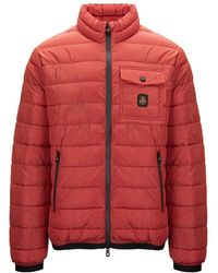 Refrigiwear - Jassen ,Rood ,Leer Down Jassen - Lyst