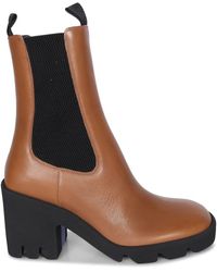 Burberry - Heeled Boots - Lyst