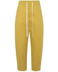 Tela - Broeken ,Geel ,Pantalone Disco - Lyst