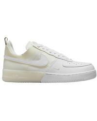 Nike Air Force 1 React Sneakers - Wit
