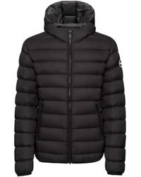 Colmar - Jassen ,Zwart ,Sportieve Donsjas Met Vaste Capuchon - Lyst