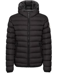 Colmar - Jassen ,Zwart ,Sportieve Donsjas Met Vaste Capuchon - Lyst